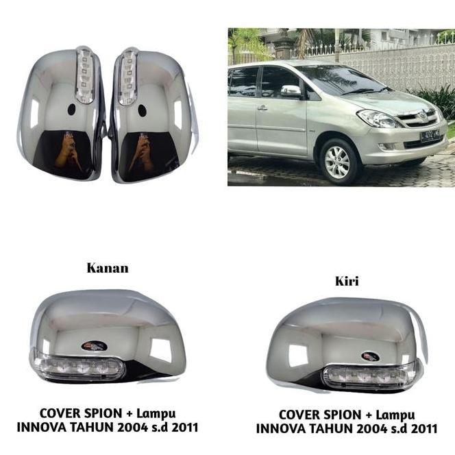 Cover Spion Innova Innova 2004 - 2011 Lama + Lampu Sein Besar Model Ganti