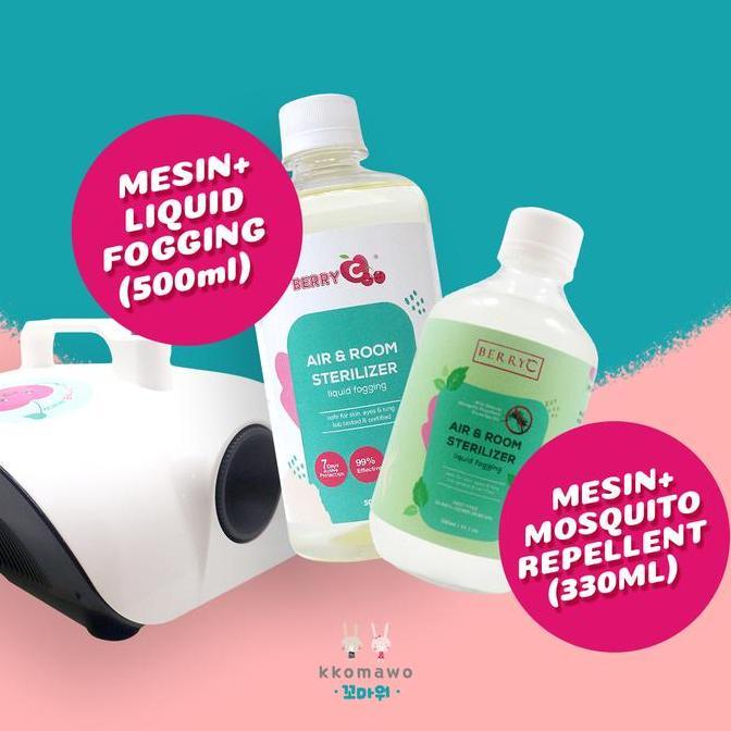 BerryC / Berry C - Mesin Fogging + Liquid Fogging (500ml)