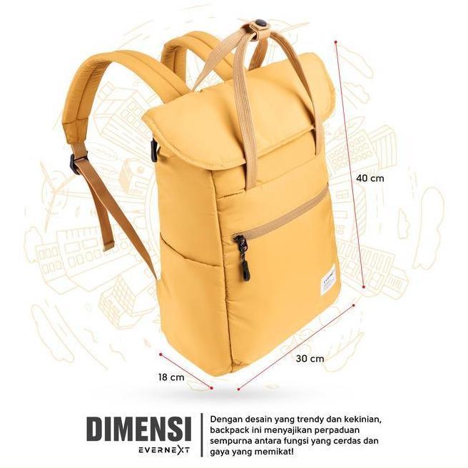 Eiger - Evernext Eiger Evernext Tas Ransel Wanita Sekolah Kuliah Backpack