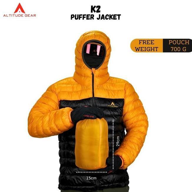 Eiger - Altitude Jaket Gunung Puffer Outdoor Gear K2 Pria Wanita