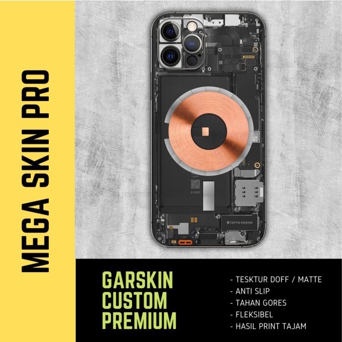 Garskin Case Iphone 12 Pro Max Custom Bisa COD 2Pcs