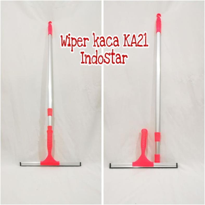 BIG PROMO Alat Pembersih kaca Jendela Teleskopik Bossy Indostar - Window Cleaner Wiper