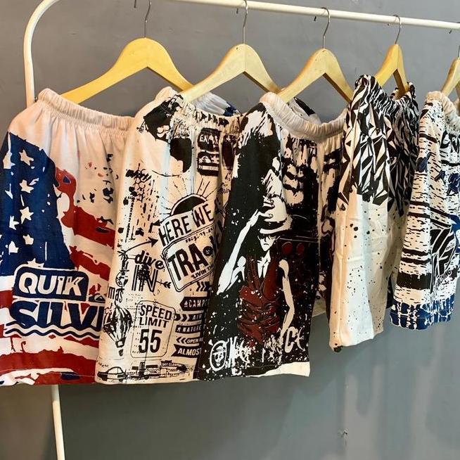 5Pcs Celana Boxer Kaos Celana 5Pcss Katun Adem Bb Jumbo