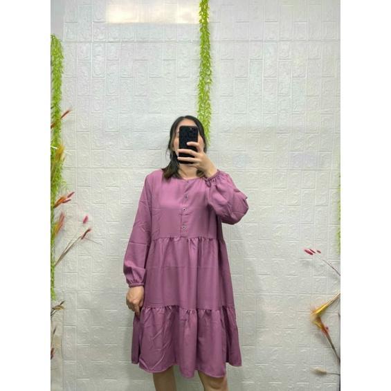 Garansi Tunik Jumbo/Wiza Tunik/Tunik Hijab/Tunik Muslim/Atasan Jumbo/Tunik Wanita/Atasan Wanita/Busu