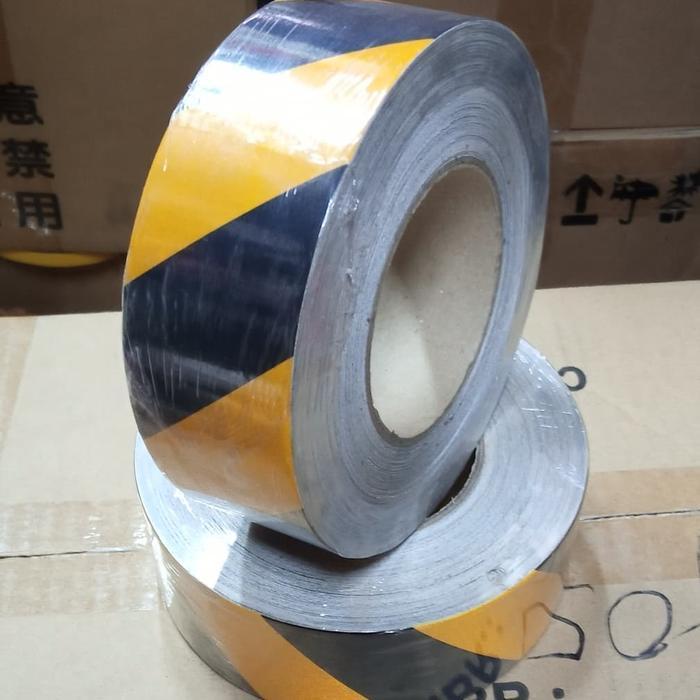 3M Scotchlite 610 yelow/black 2" x 45m