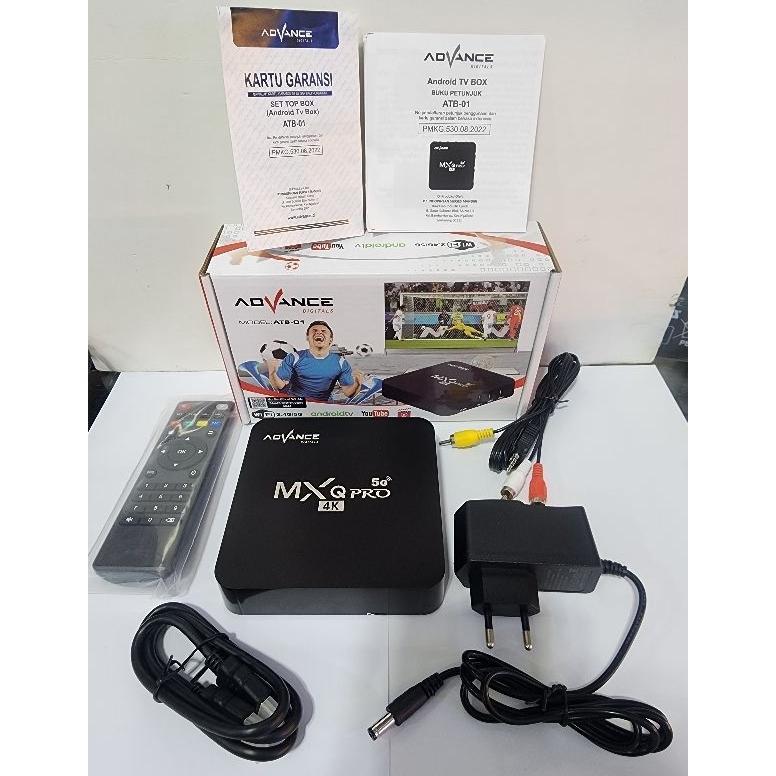 BEST DEALS Advance Android Tv Box 4gb dan 32gb storage - Advan Atb-01 mxq pro 4k support wifi - ubah