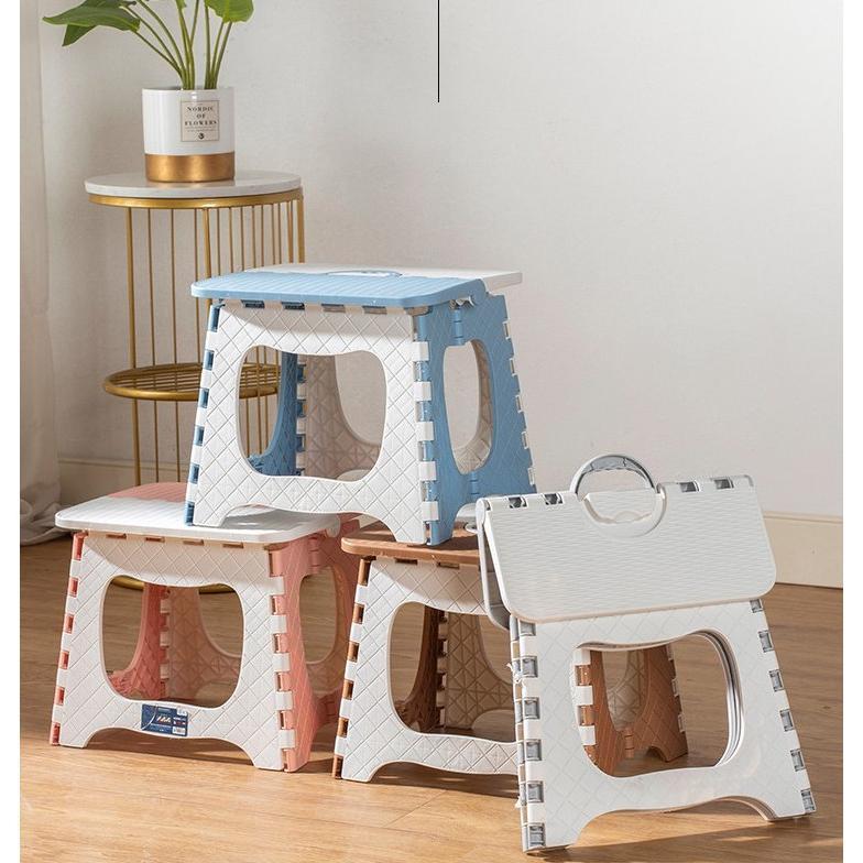 Ready KURSI JONGKOK PLASTIK LIPAT ANAK BANGKU PLASTIK JONGKOK LIPAT PREMIUM