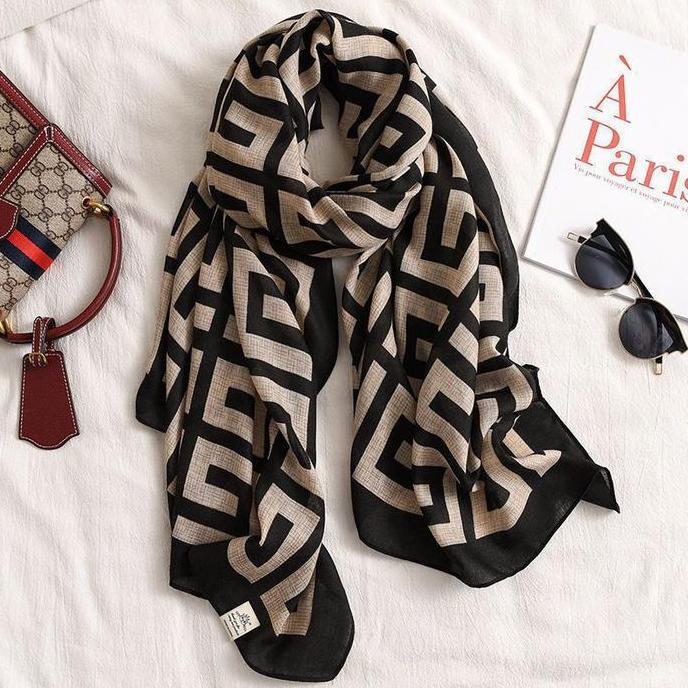 SAFIRA HIJAB PASHMINA MIRA SCARF | PREMIUM QUALITY NS