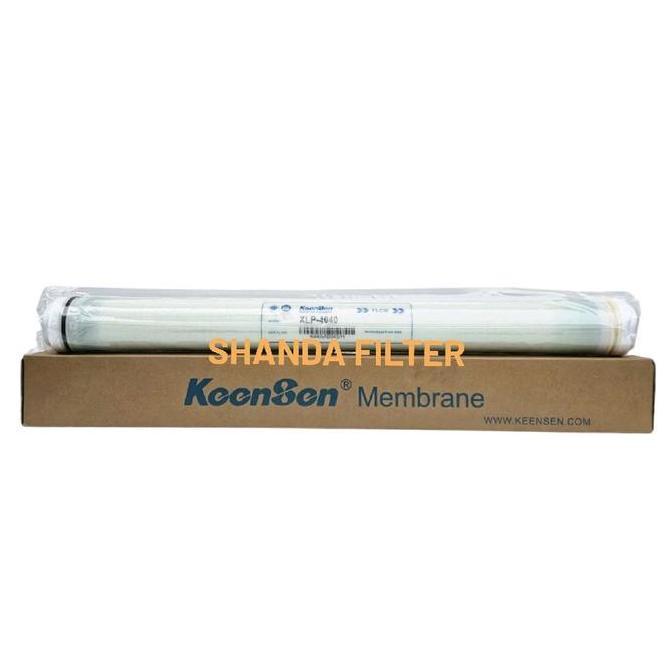 Keensen Membran RO 4040 XLP 2000 Gpd Filter Air Minum untuk Sistem Pembersihan Air Rumah Tangga DISK