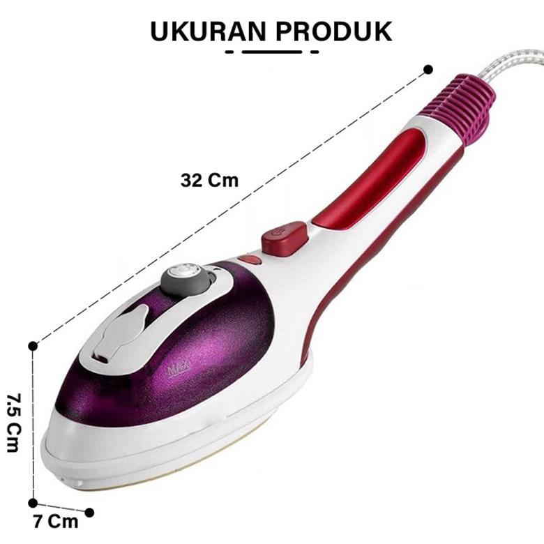 TERBARU Setrika Listrik Uap Mini / Mini Steam Iron / Setrika Listrik Mini