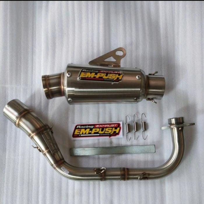 Knalpot Racing Empush Racing Exhaust Yamaha Mio Tipe M2 150Cc Original Dan Terpercaya