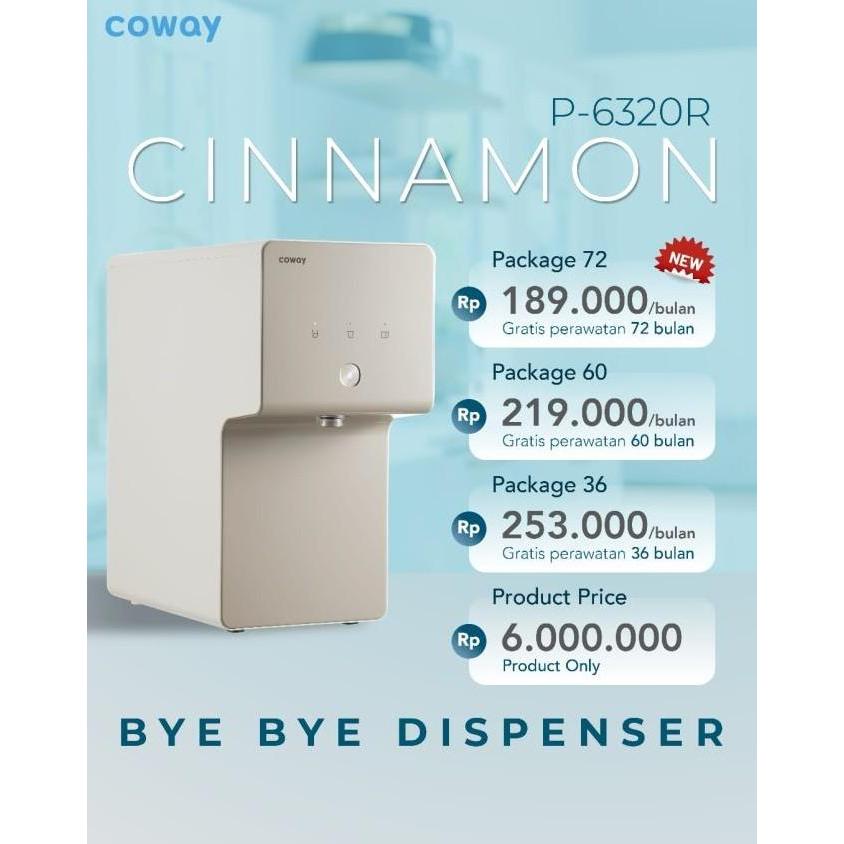 Coway Cinnamon Dispenser RO Pemurni Air Minum Water Purifier Langganan Kontrak BEST SELLER