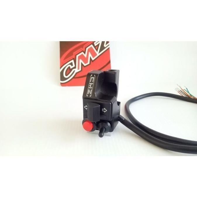 Promo Holder Saklar Kiri 3 Tombol Variasi Sein Sen Klakson Dim Plus Lubang Spion Vixion Old Vixion N