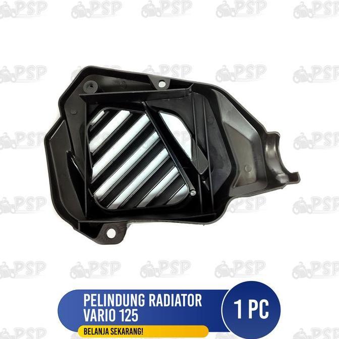 Promo Pengaman Radiator Vario Techno 125 - Pelindung Tameng Cover Comp Tutup Radiator Honda Vario Te