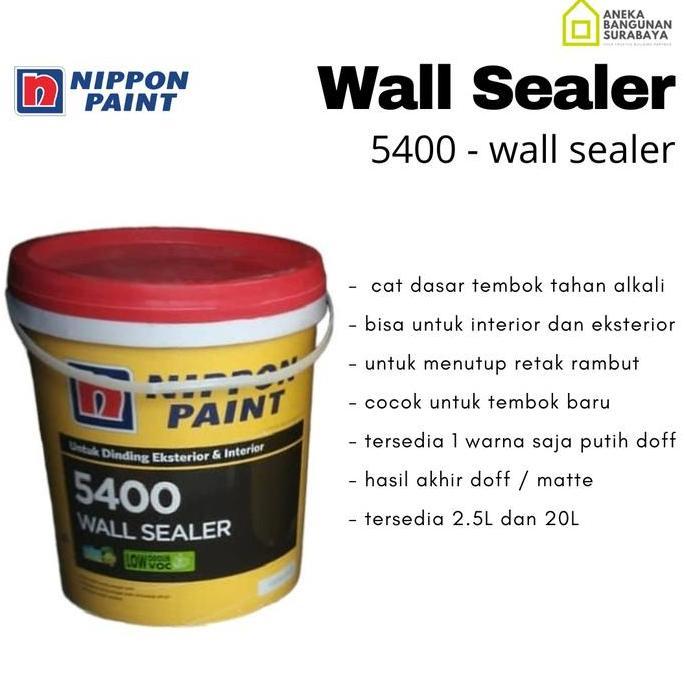 Nippon Paint Wall Sealer 5400 cat dasar 20L