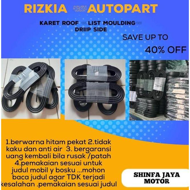 Karet Roof/Karet List Moulding / Atap Mobil Toyota Innova/Innova Reborn