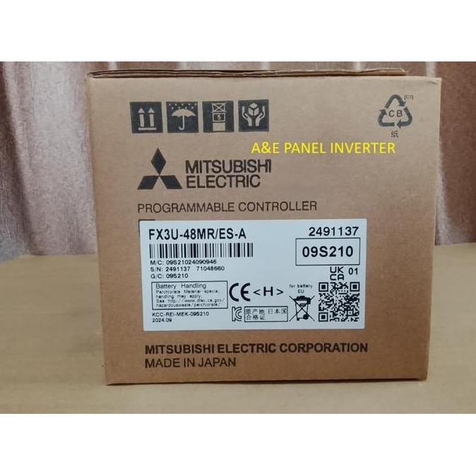 FX3U-48MR/ES-A PLC Mitsubishi FX3U 48MR ES A FX3U-48MR ESA FX3U48MR original