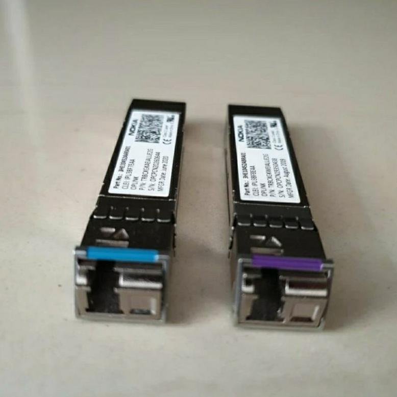 SFP+ BIDI NOKIA 10G 40km Single Core Singlemode Network Transceiver terlaris