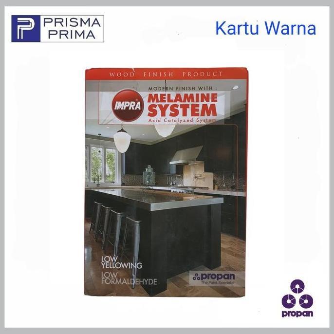 Katalog Kartu Warna Propan Impra Melamine Colorcard Cat Politur Kayu