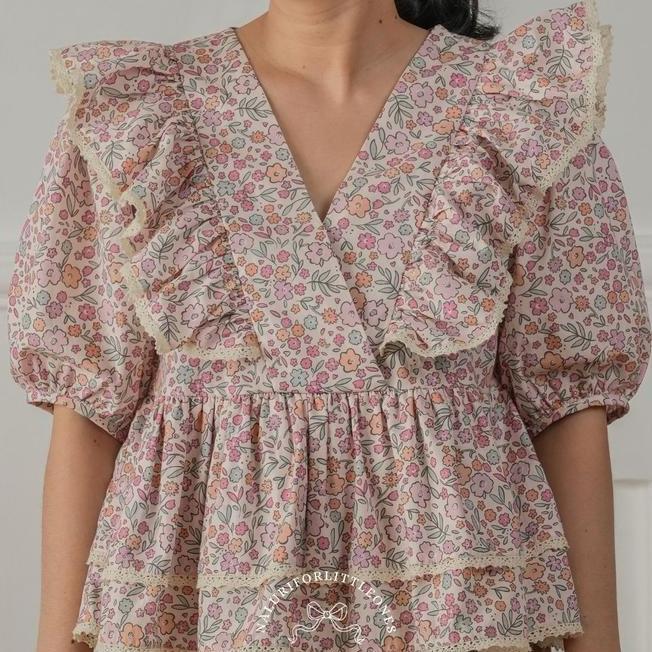 Naluri - Blossom Naluri Blossom Top Short Sleeves