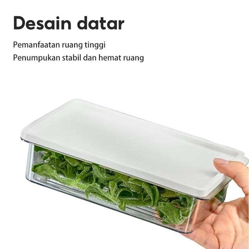 Kotak Penyimpanan Kulkas Food Container Kulkas Tempat Penyimpanan Makanan Storage Kulkas Kontainer K