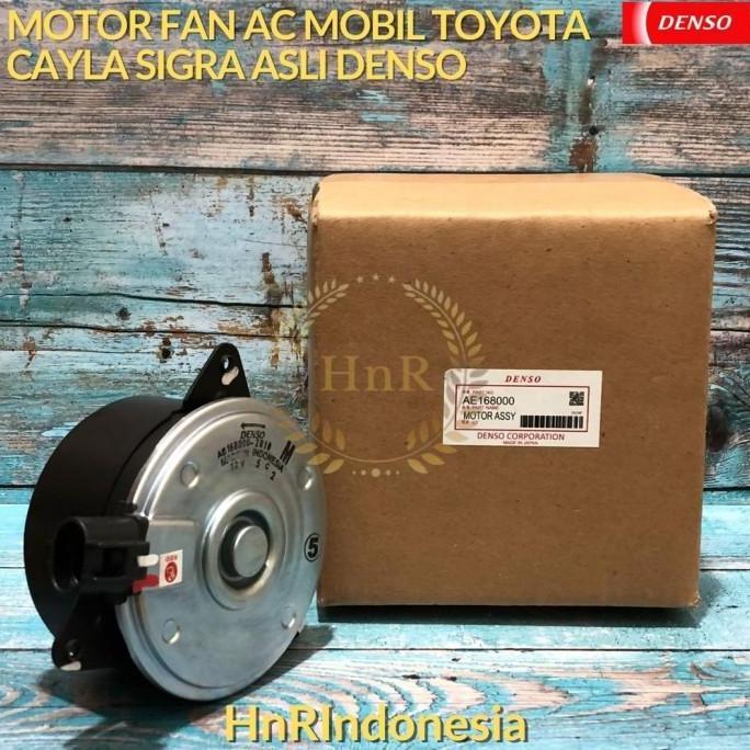 MOTOR FAN  AC MOBIL TOYOTA DAIHATSU CALYA CAYLA SIGRA MOTOR FAN ASLI DENSO BEST SELLER