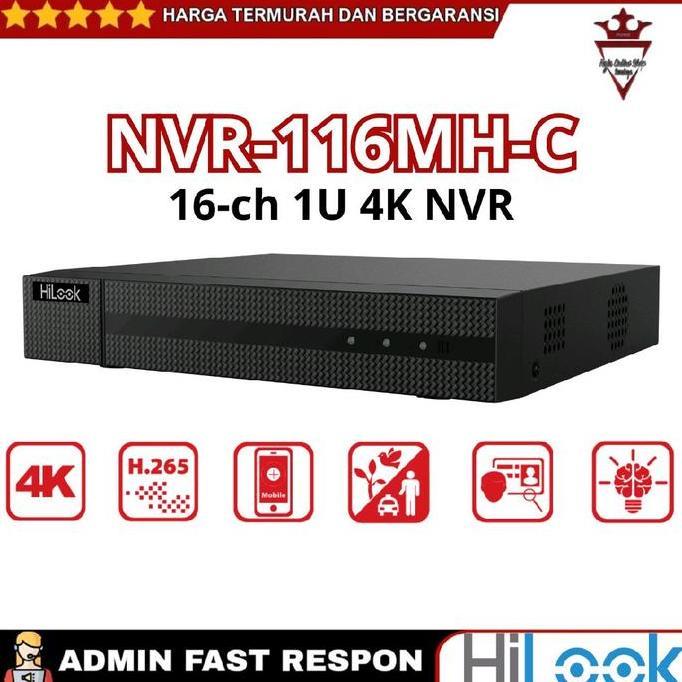 TERBARU - NVR 16 CHANNEL HILOOK NVR-116MH-C NVR 16CH HILOOK