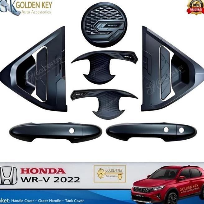 Paket Wrv Wrv 2022 Black Set Cover Handle + Outer Doff