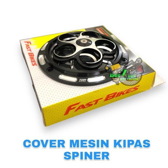 TERMURAH - Cover Mesin Kipas Spinner CNC Rotasi Penjaga Desain Baru Vespa Sprint Primavera LX S125 H