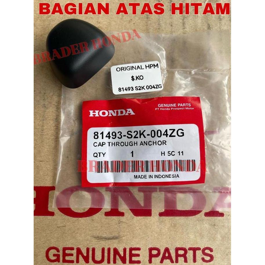 TUTUP SAMPING BAUT ATAS SAFETY SEAT BELT JOK KURSI DEPAN MOBILIO JAZZ GK5 TYPE RS FREED GB3 MOBILIO 