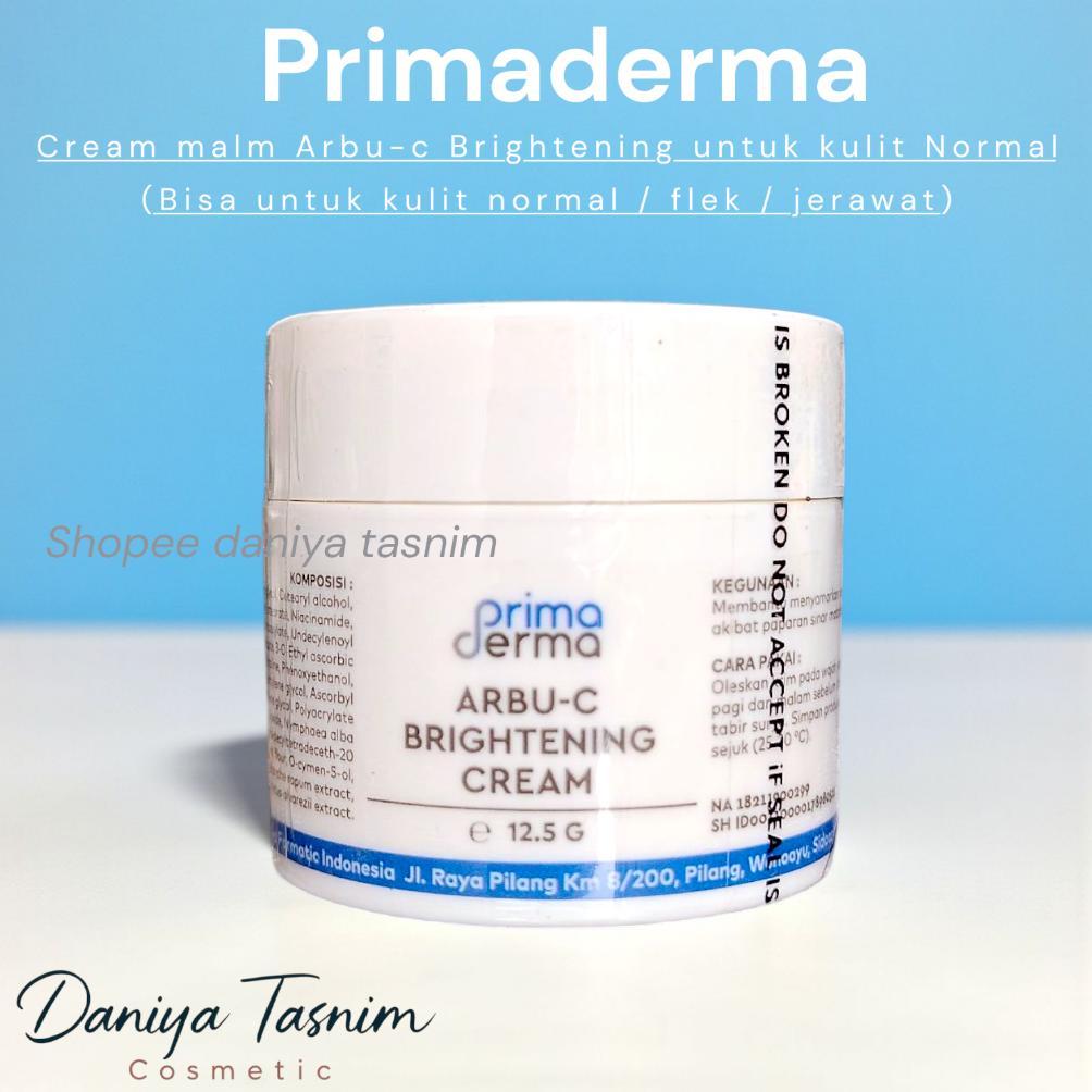 NEW PRIMADERMA ARBU-C Krim Malam Glowing Whitening ORIGINAL [terbaik][terlaris]