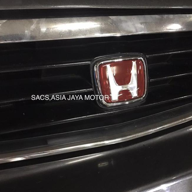 Emblem Red Logo Honda City Z