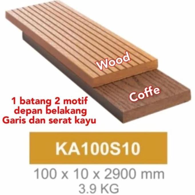 Pagar WPC / WPC pagar kayu asri tersedia banyak pilihan