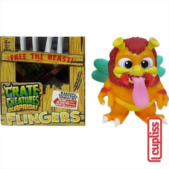 (Ready) Flingers Crate Creatures Surprise Original - Flea Bestseller