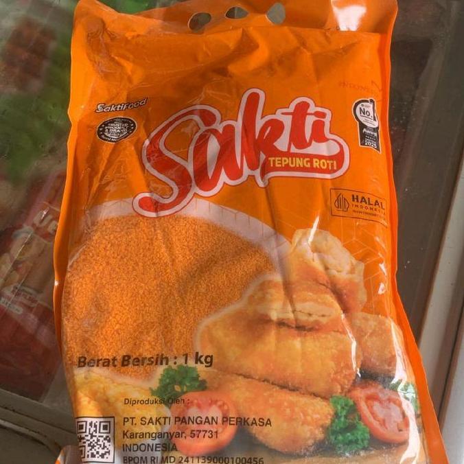 Tepung roti orange (Tepung Panir) 1 Kg-Sakti