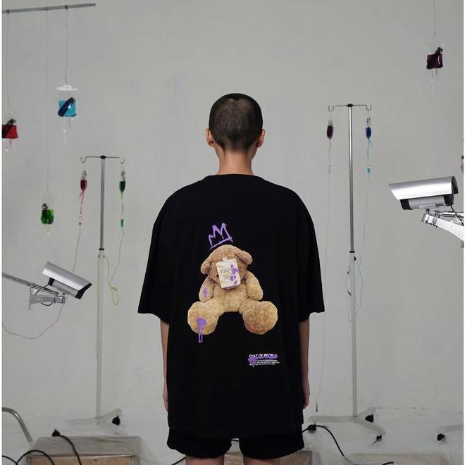 Tagged - Positive Tagged Positive Cult Oversized Purple Ken Bear Tshirt