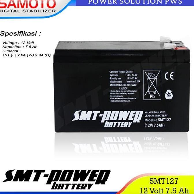 Aki baterai kering mobil motor pliko mainan anak 12v 7ah 7,2ah 7,5ah Termurah