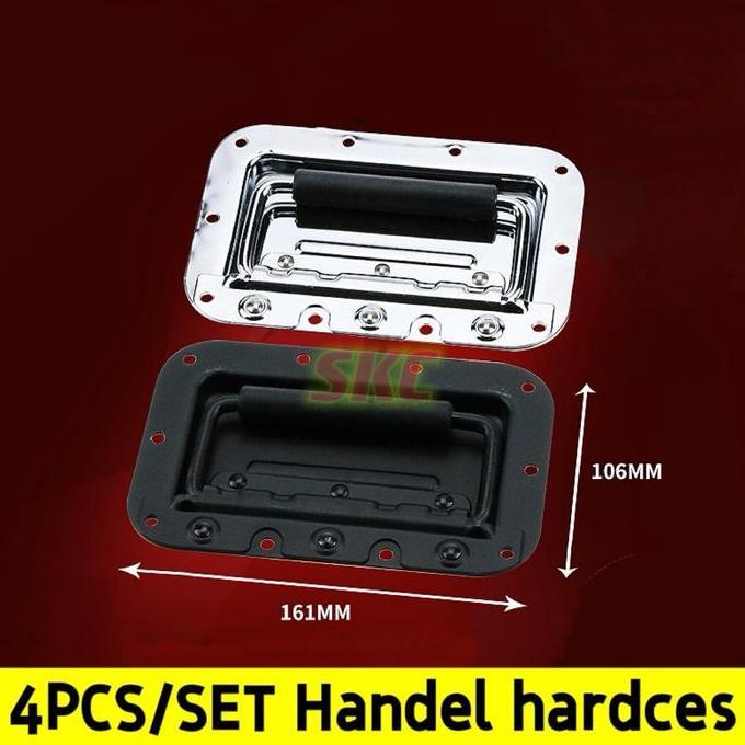 EZVECHE 4pcs/set Handle bobok Besar LS03H Handle tanam hendel box handle koper hardcase