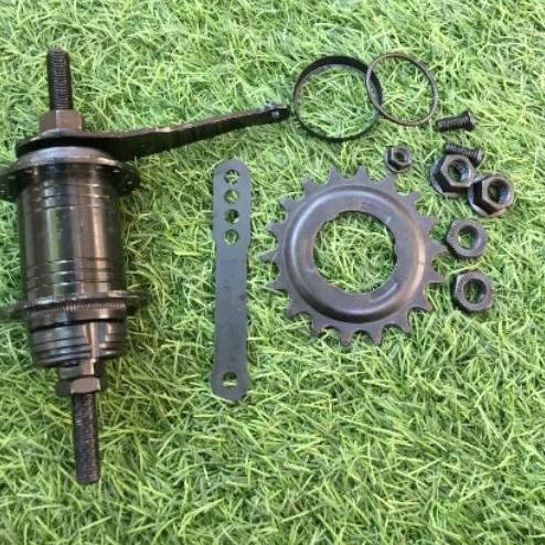 Promo HUB / BOS TORPEDO SEPEDA LUBANG 36 HI-Q untuk Sepeda Fixie & BMX Warna Krom & Hitam Lubang 36 