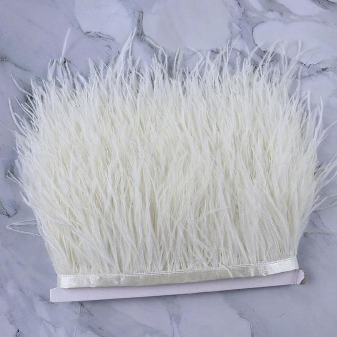 DZAPIRA 1M Bulu Ostrich Panjang Bulu Ostrich Pendek Bulu Bulu Hiasan Baju