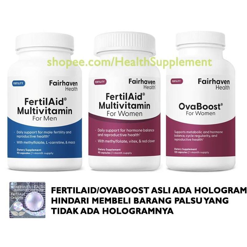 FertilAid for Men+FertilAid for Women+Ovaboost