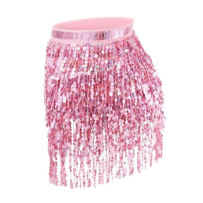 HASQUINE Belt Belly Dance Hip Scarf Belly Dance Belly Dance Hip Scarf Belt Belly Dance Rumbai Glitte