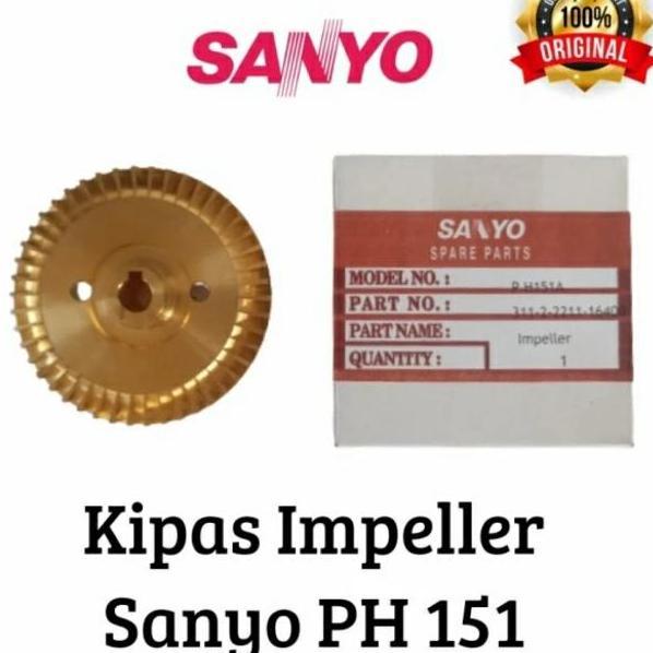TERMURAH - Impeller sanyo PH 151 A,  sparepart pompa air sanyo, PH151 PH-151 ORI