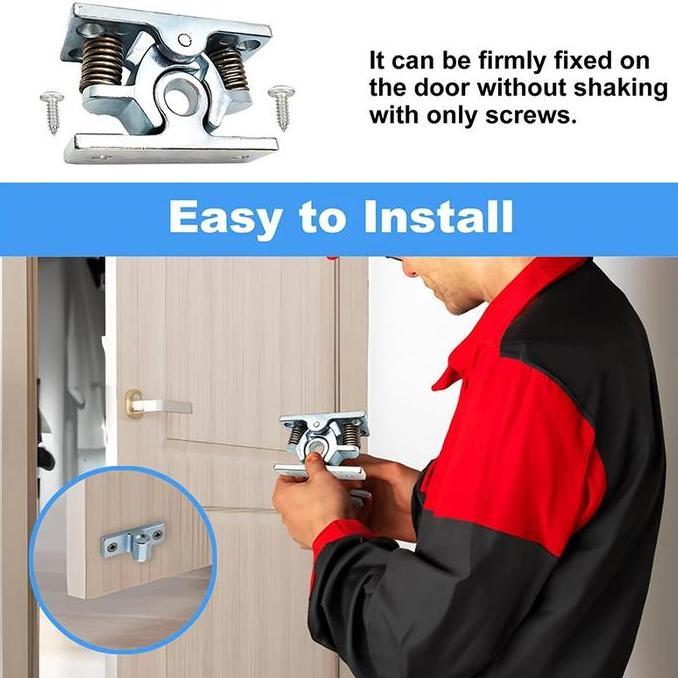 HAMDORA Stopper Magnet Door Catch Alloy Capit Udang Heavy Pintu Door