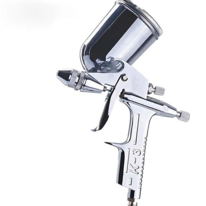 HASQUINE TORA Spraygun K3 (Polishing) & F75 Alat Semprot Cat Tabung Atas 400ml, Spet Cat Angin untuk