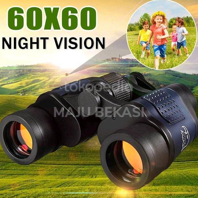 Teropong Jarak Jauh Binocular Hd High Clarity Siang Malam Out Door