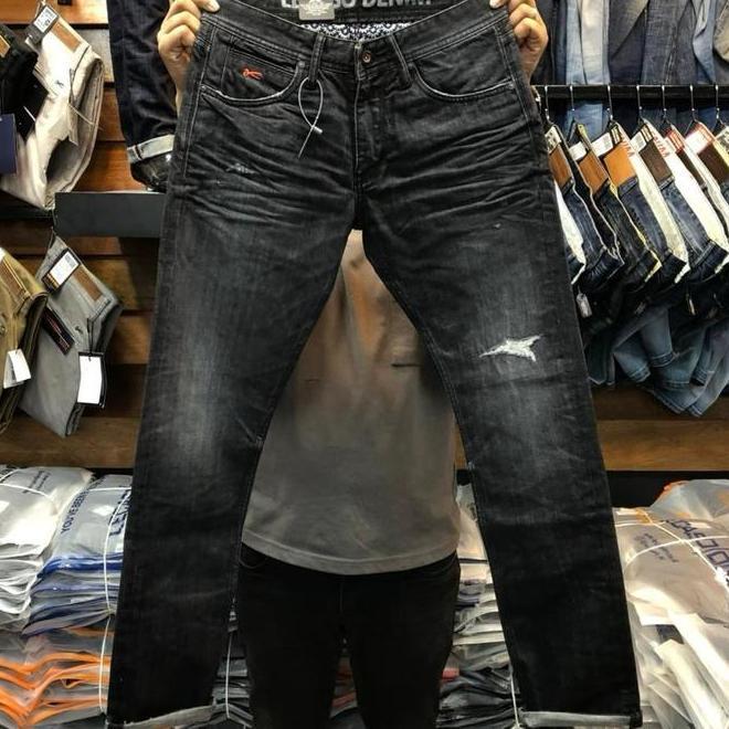 Lecaso Jeans Celana Lecaso Jeans Original Celana Cowok Panjang Pria Dewasa