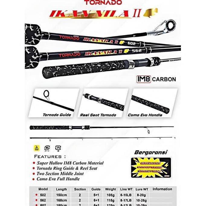 Joran Tornado Ikan Nila ll 2