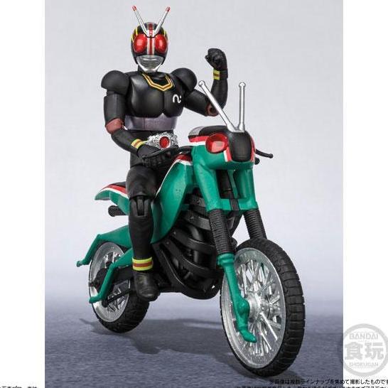 SHODO-X KAMEN RIDER 5 [6/SET] Masked Rider BLACK Burakku RX Battle Hopper Acro Batter 1-18 Scale 100