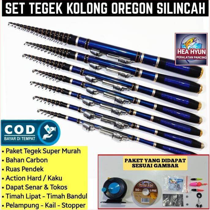 SET JORAN TEGEK KOLONG OREGON SILINCAH 180 210 240 270 300 360 450 CARBON KAKU RUAS PENDEK - SANGAT 